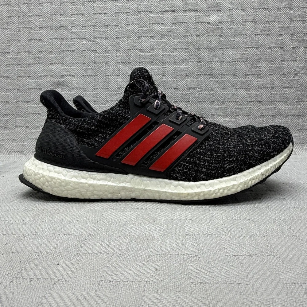 Adidas Ultra Boost‎ Shoes Mens Size 8.5 Black Low Top Running Sneakers F35231